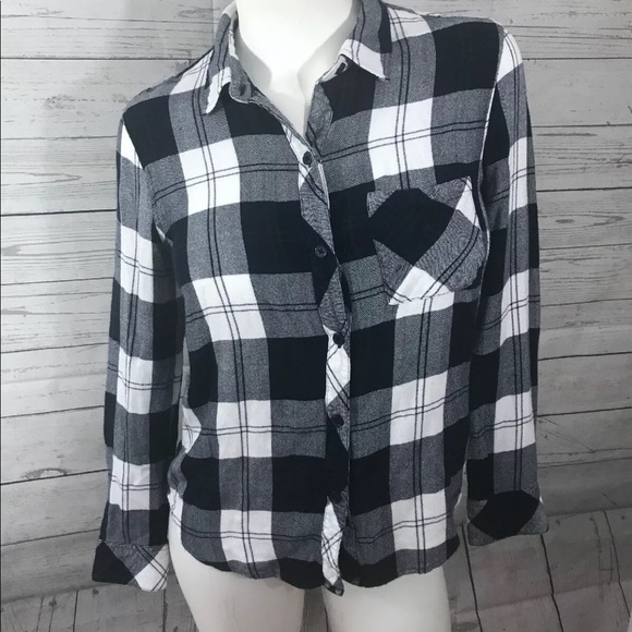 Rails Midnight Pine Flannel Small - Picture 2 of 8